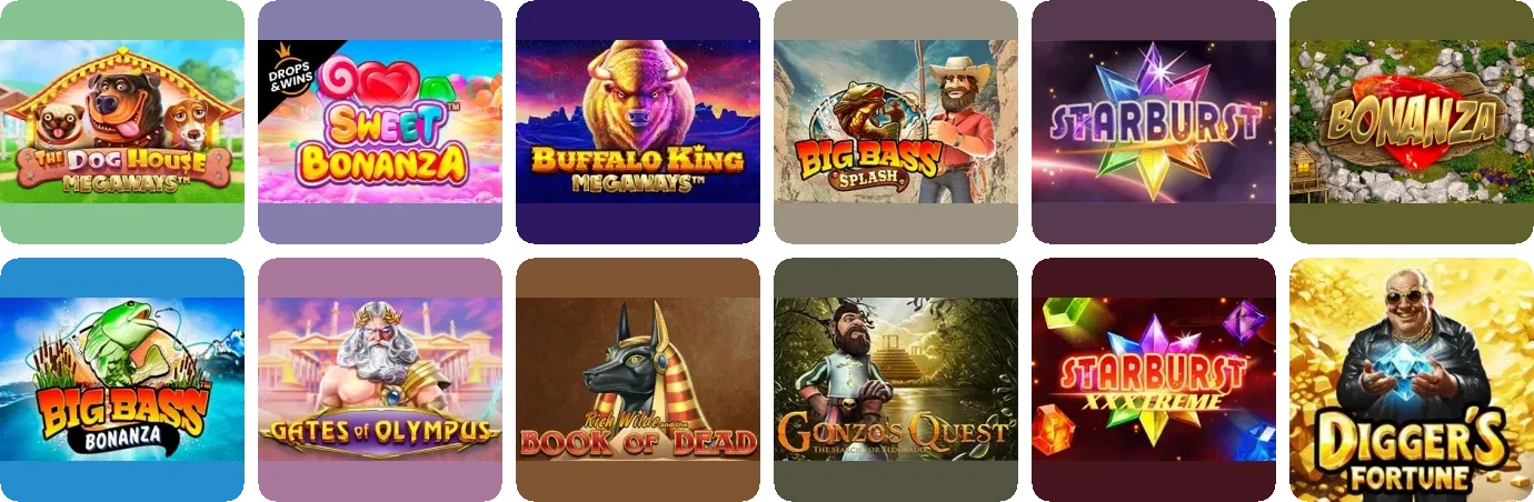 MrPacho Slots Casino game lobby